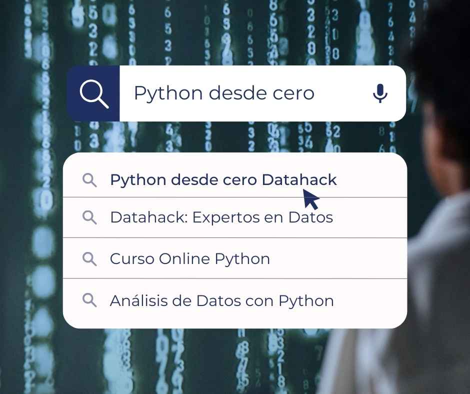 Búsqueda de curso online de Python